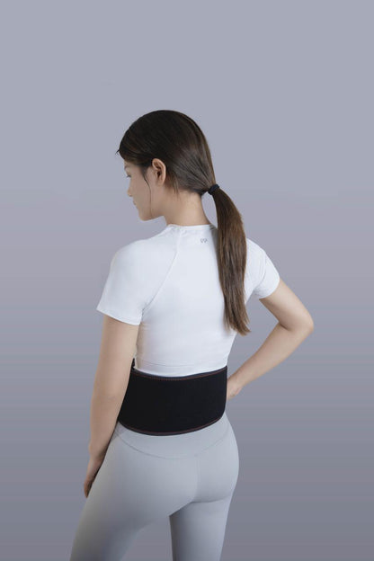 Pure Graphene Far-Infrared Waist Care Device for Protecting Waist Health Color: Black