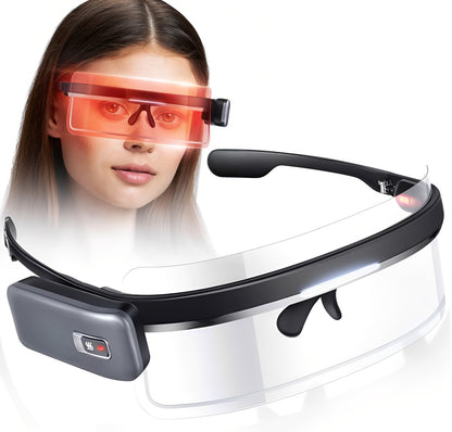 LED Eye Red Light Therapy Eye Care Device - Can Relieve Eye Fatigue And Dark Circles. The Transparent Panel Allows For Use Anytime And Anywhere .