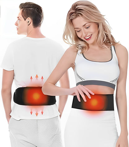 Pure Graphene Far-Infrared Waist Care Device for Protecting Waist Health Color: Black